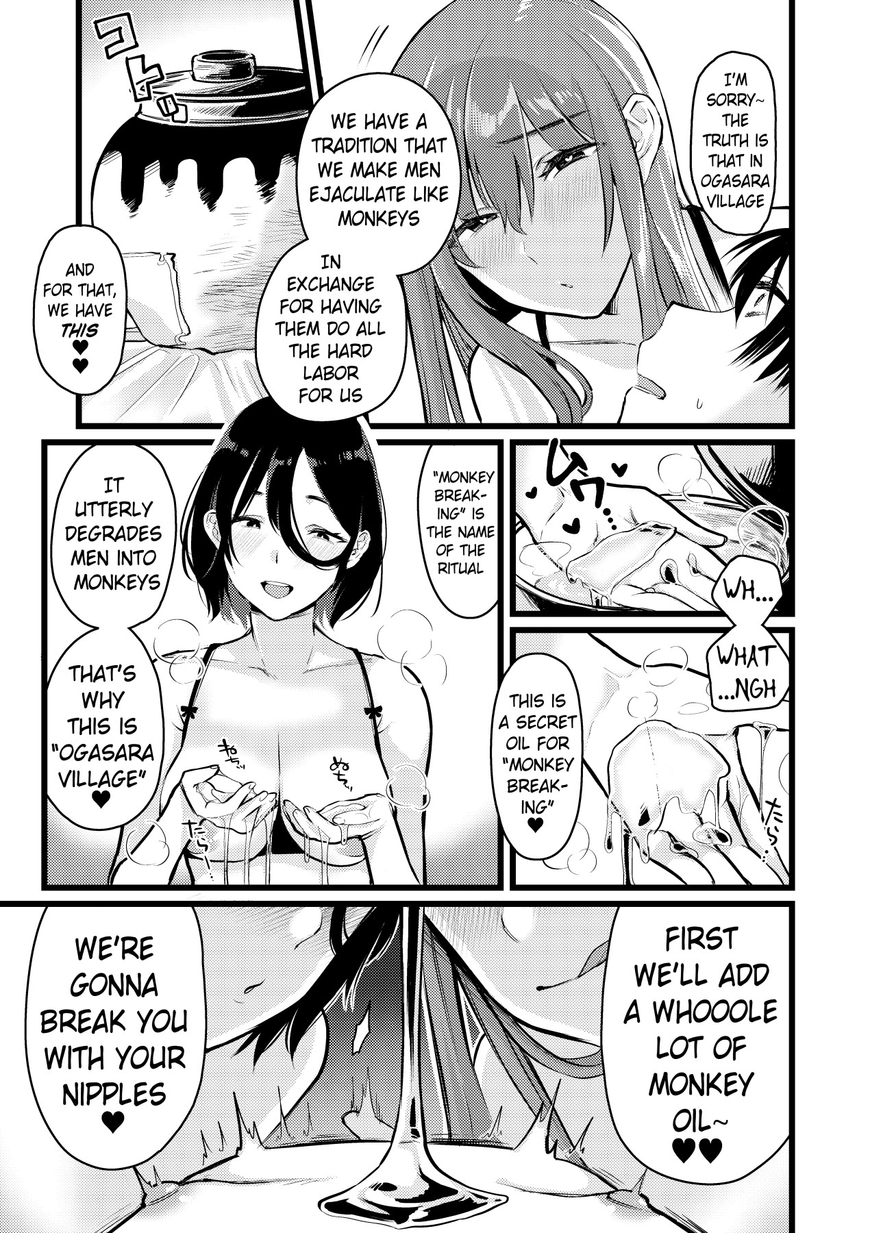 Hentai Manga Comic-Ogasaru Village ~Masochist Transformation Ritual of the Village Where Women Rule~-Read-6